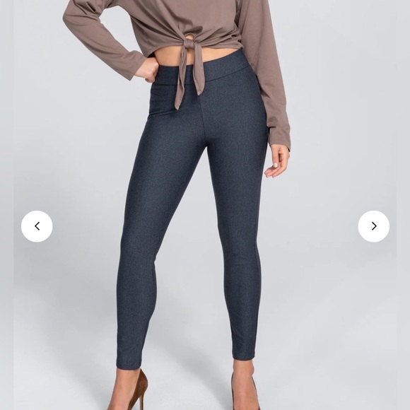Honeylove Pants - NWOT Honeylove “EverReady” Pant W/ Hidden Shaping Panels In Blue Color SIZE M